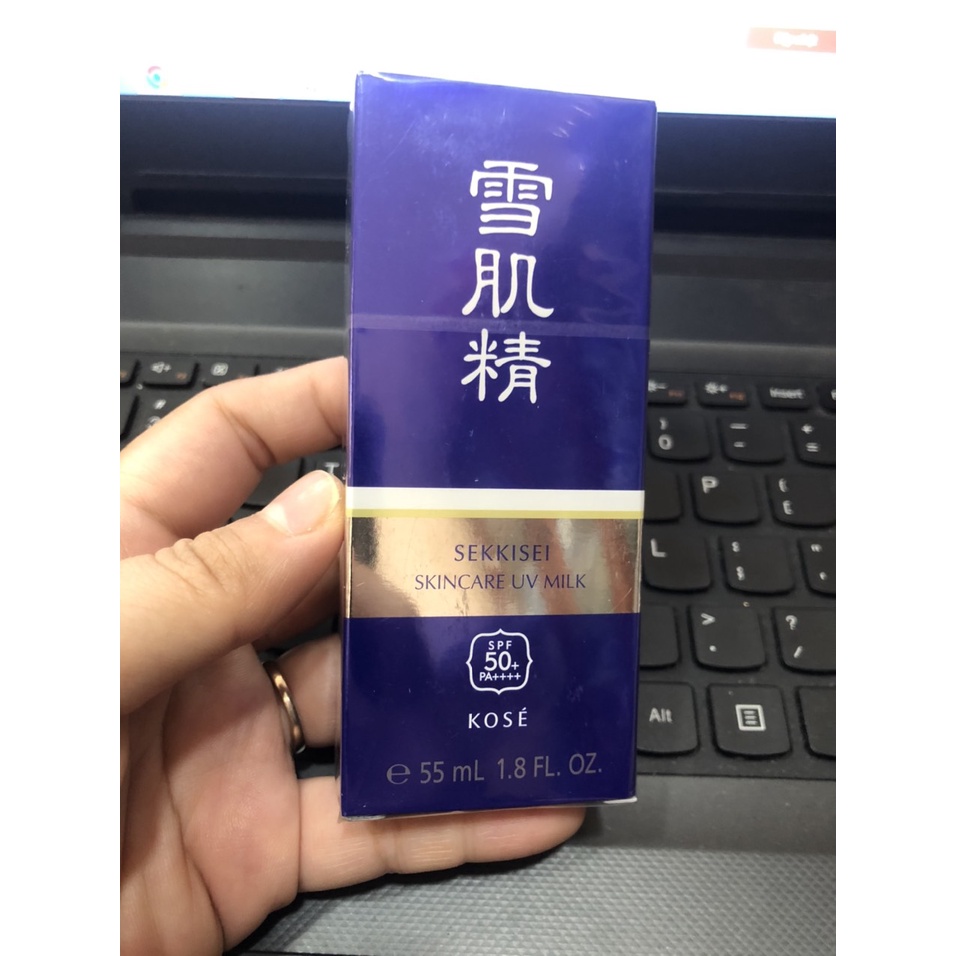 Kem chống nắng KOSE SEKKISEI SKINCARE UV MILK 55ML