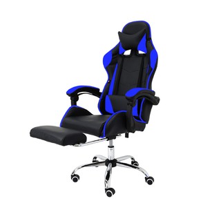 CHAIR - Ghế game cao cấp, chân xoay ngã 135 độ Thái Lan Mẫu E0201 có gác chân