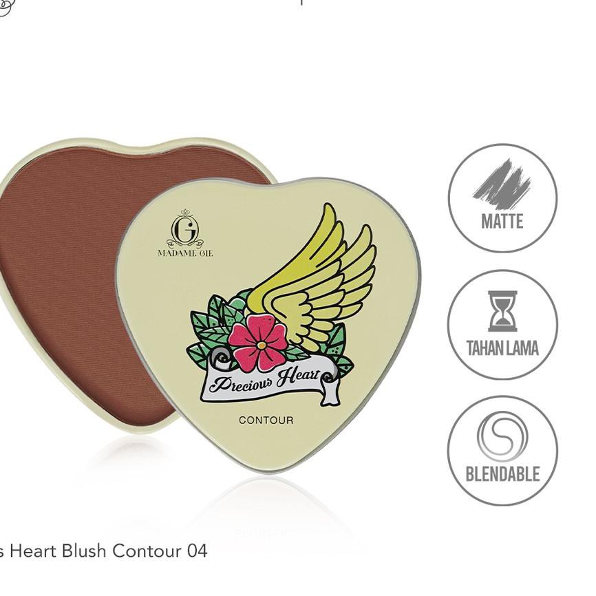 (hàng Mới Về) Hộp Phấn Bắt Sáng 3.3 Madame Gie Trái Tim Xinh Xắn | BigBuy360 - bigbuy360.vn