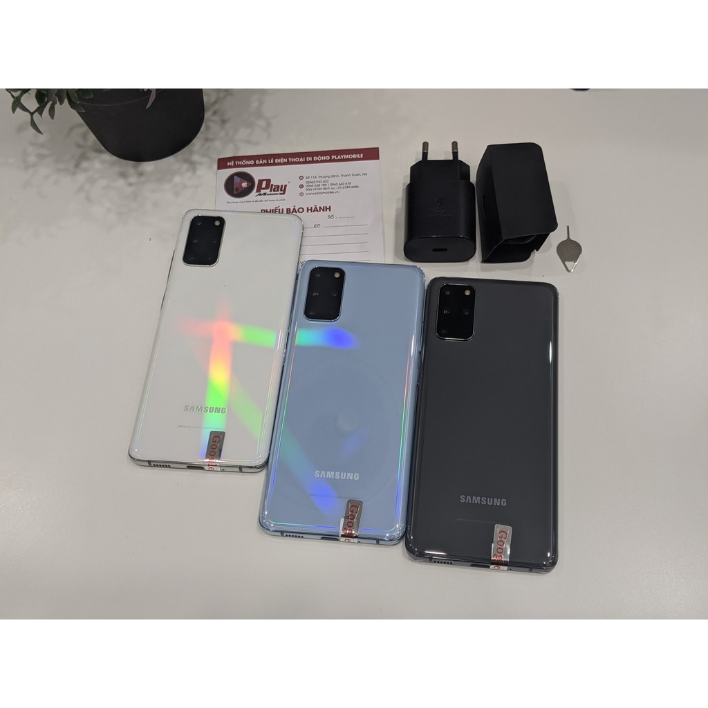 Điện Thoại Samsung Galaxy S20 Plus 5G 2 sim Bản CPU Snap865 mạnh mẽ , Màn 120HZ || Bản Ram 12GB  Tại Playmobile