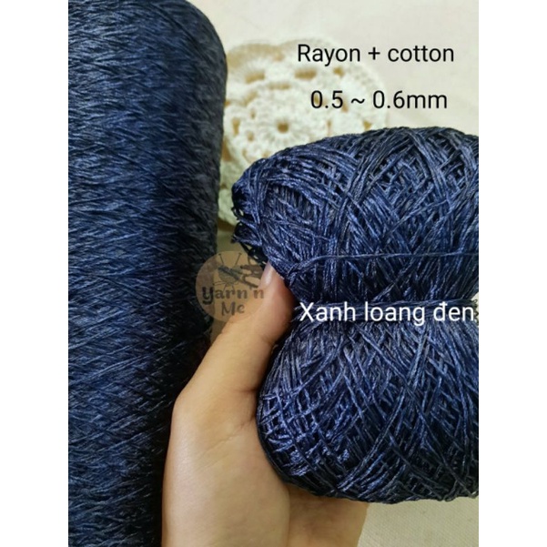 Sợi Rayon Nhật se 0.6mm