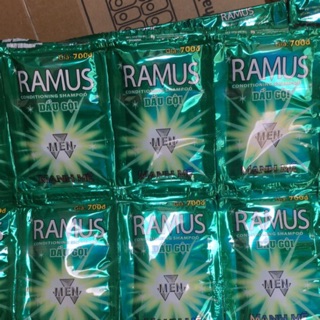 Combo 5 Dây 12 gói dầu gội Ramus men