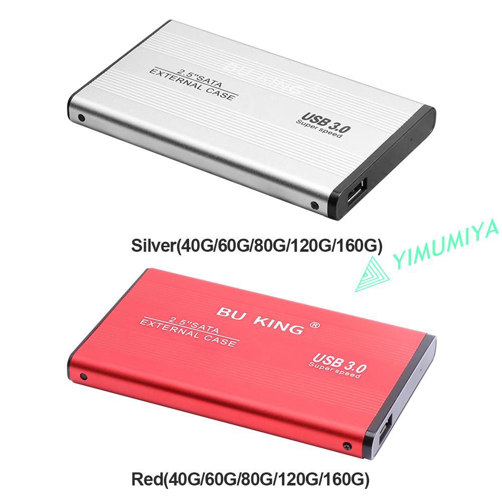 Ổ Cứng Di Động Yd0005 Cổng Usb 3.0 Hhd 160gb 120gb 80gb 60gb 40gb