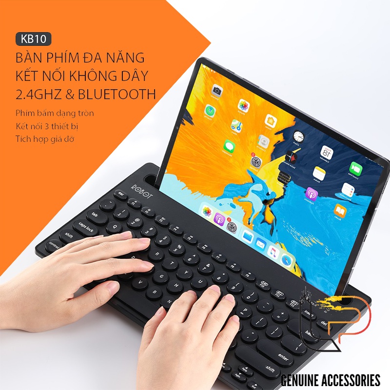 BÀN PHÍM MINI BLUETOOTH KB10 - BÀN PHÍM BLUETOOTH KB10