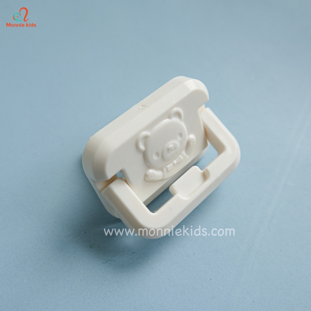 Nút bịt ổ điện 2 chấu chống giật, chống cháy bảo vệ cho bé an toàn - Monnie Kids