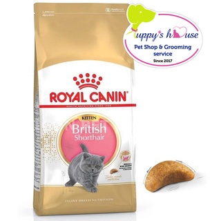 Royal Canin_British Shorthair Kitten_thức ăn hạt cho mèo anh lông ngắn dưới 12 tháng tuổi_Túi 400gr
