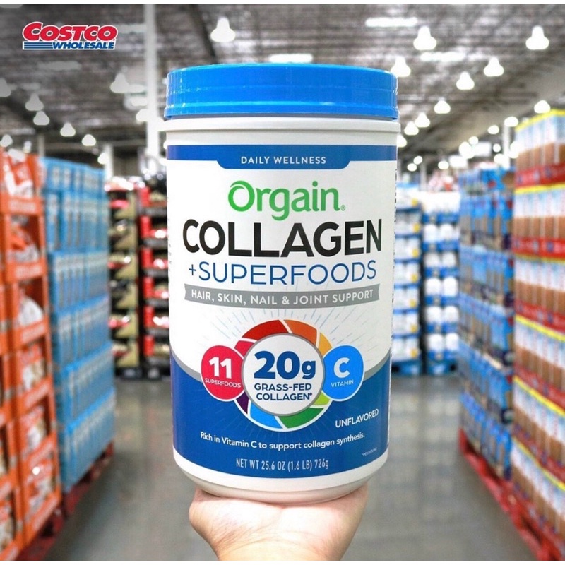 1/2024 Bột Orgain collagen &amp; Superfood 726g mỹ