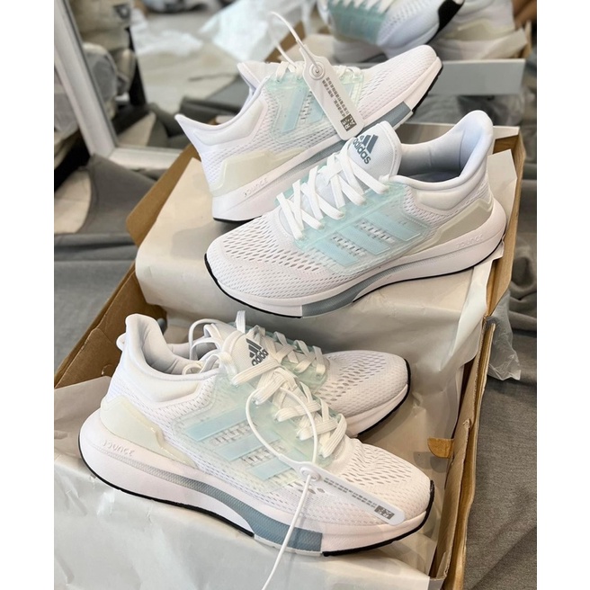 Giày thể thao sneaker EQ21 trắng xanh