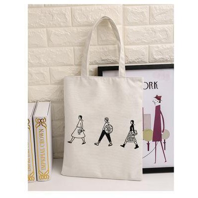 Túi Tote Vải canvas Đẹp Cực Hot hình 3 ông người