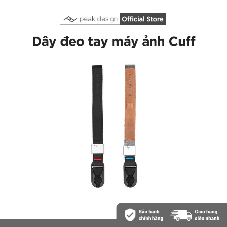 Dây Đeo Tay Máy Ảnh Cao Cấp Peak Design Cuff - Hàng chính hãng