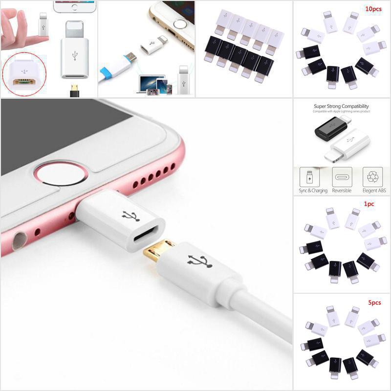 Dây Cáp Sạc 1 / 5 / 10 Cổng Micro Usb Sang Ios Cho Điện Thoại