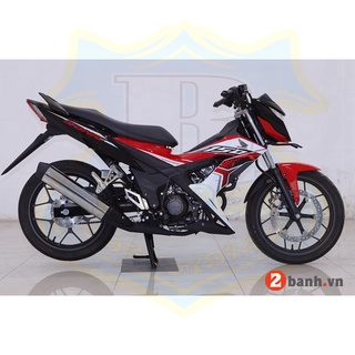 ( Quí khách vui lòng mang ra tiệm cho thợ dán ) Tem sonic 150 trắng đỏ đen mới