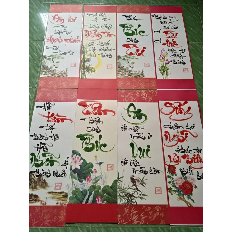 Tranh thư pháp tặng thầy cô 20-11