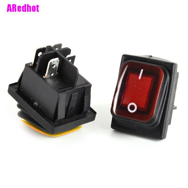 Công Tắc On / Off Đèn Led 4-pin 12v Chống Thấm Nước Cho Xe Hơi