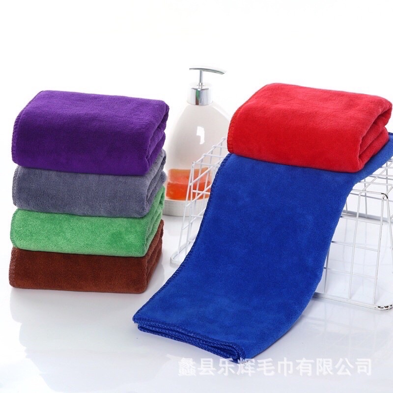 Khăn lau đầu dành cho Salon, Spa siêu mềm mại, siêu rẻ, thấm hút mau khô