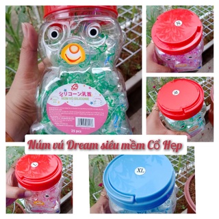 Núm vú silicone siêu mềm dream cổ hẹp size s/m/l/xl
