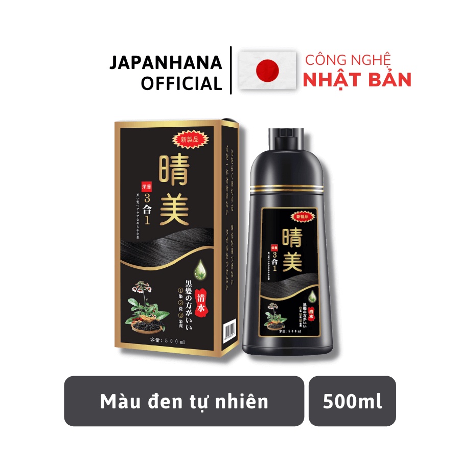 Komi - Dầu Gội Phủ Đen Tóc Bạc Của Nhật (Có Tem Chống Hàng Giả)