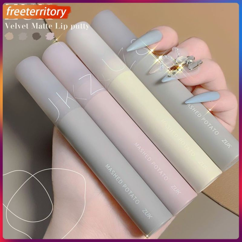 [Hàng mới về] Zuk Son Môi Dạng Dầu Đầu Lăn Lâu Trôi Dưỡng Ẩm Chống Nước 8 Màu | BigBuy360 - bigbuy360.vn