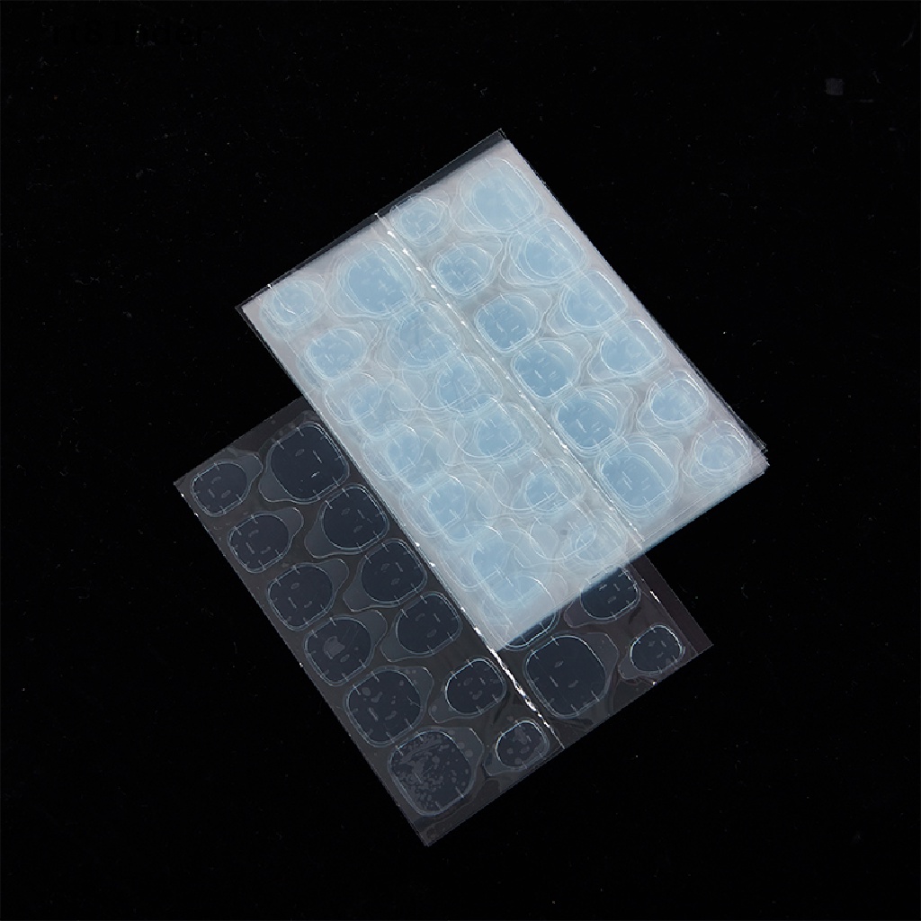 Set 1 / 10 Miếng Dán Nối Móng Hai Mặt Trong Suốt Tự Dính