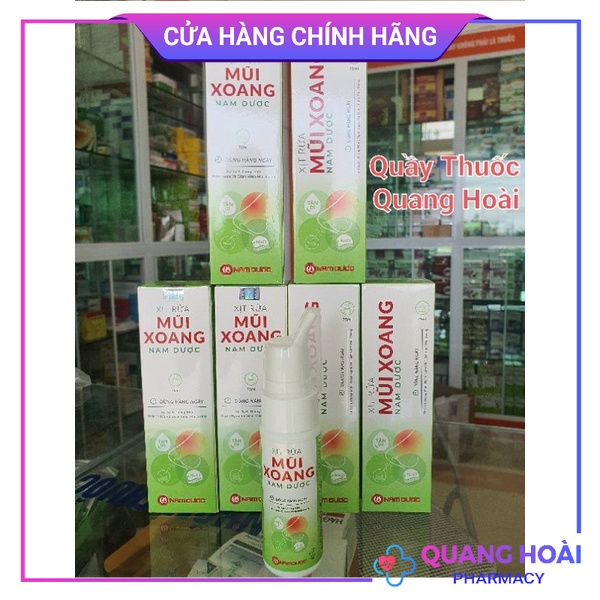 Xịt rửa mũi Xoang Nam Dược ( chai 75ml )