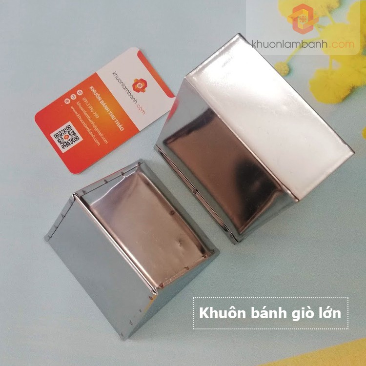 Khuôn inox làm bánh giò (chọn cỡ)