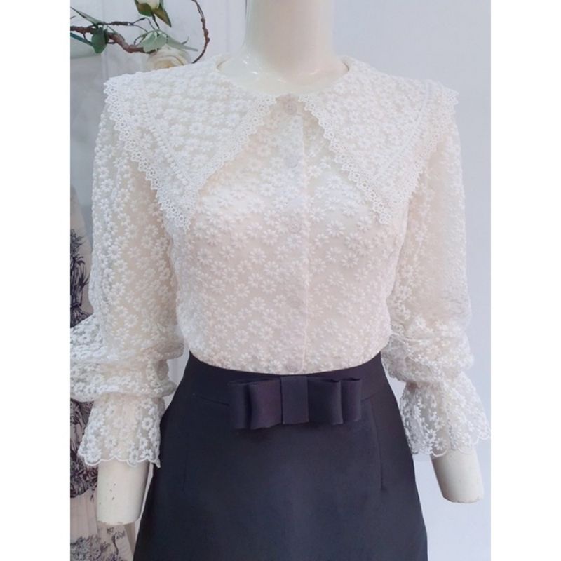 Vải ren  thêu hoa  loại đẹp