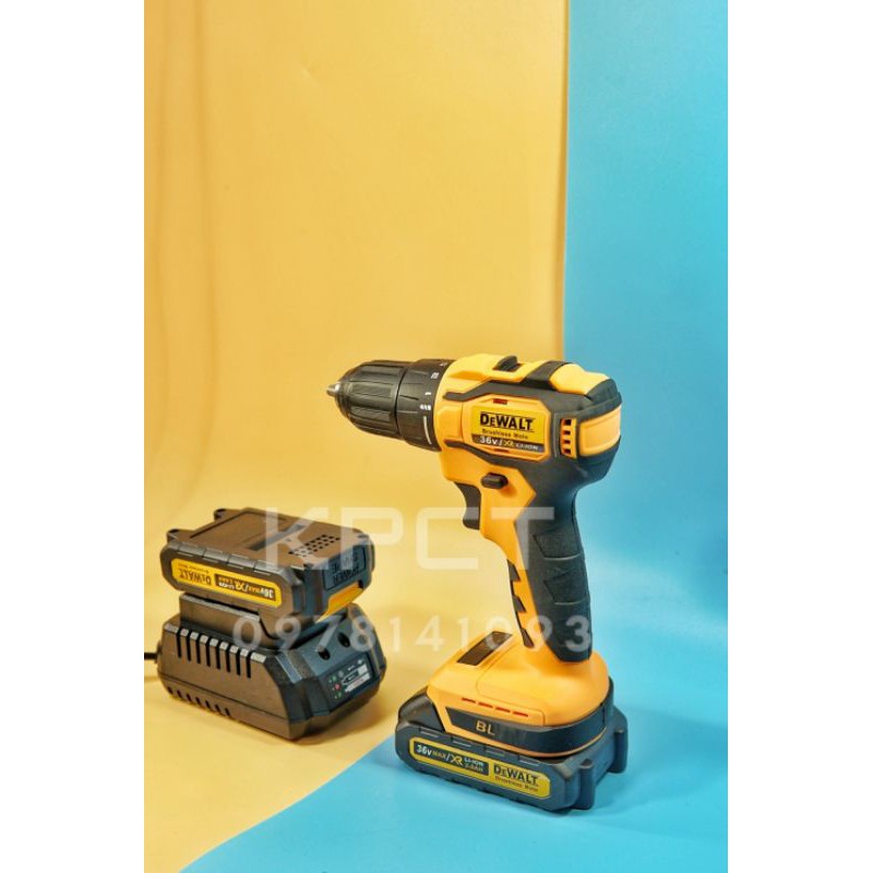 Máy khoan pin DeWalt 36v động cơ không chổi than vòng tua nhanh