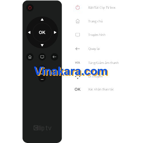 Hộp truyền hình internet Clip TV Box siêu nét - Hàng chất lượng