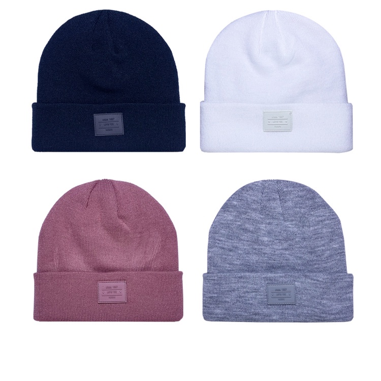 Mũ beanie LINJW ấm áp phong cách Unisex thời trang thu đông 2021