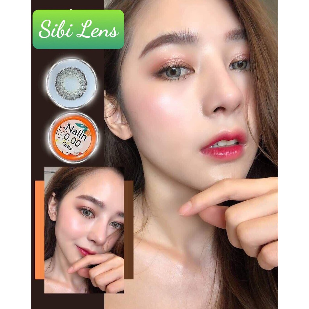 Lens Nalin gray - lens Chuẩn Thái - Cam Kết Chính Hãng