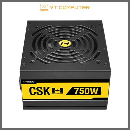 Nguồn Antec / Cuprum Strike / CSK / 750W 80Plus / Bảo Hành 36 Tháng