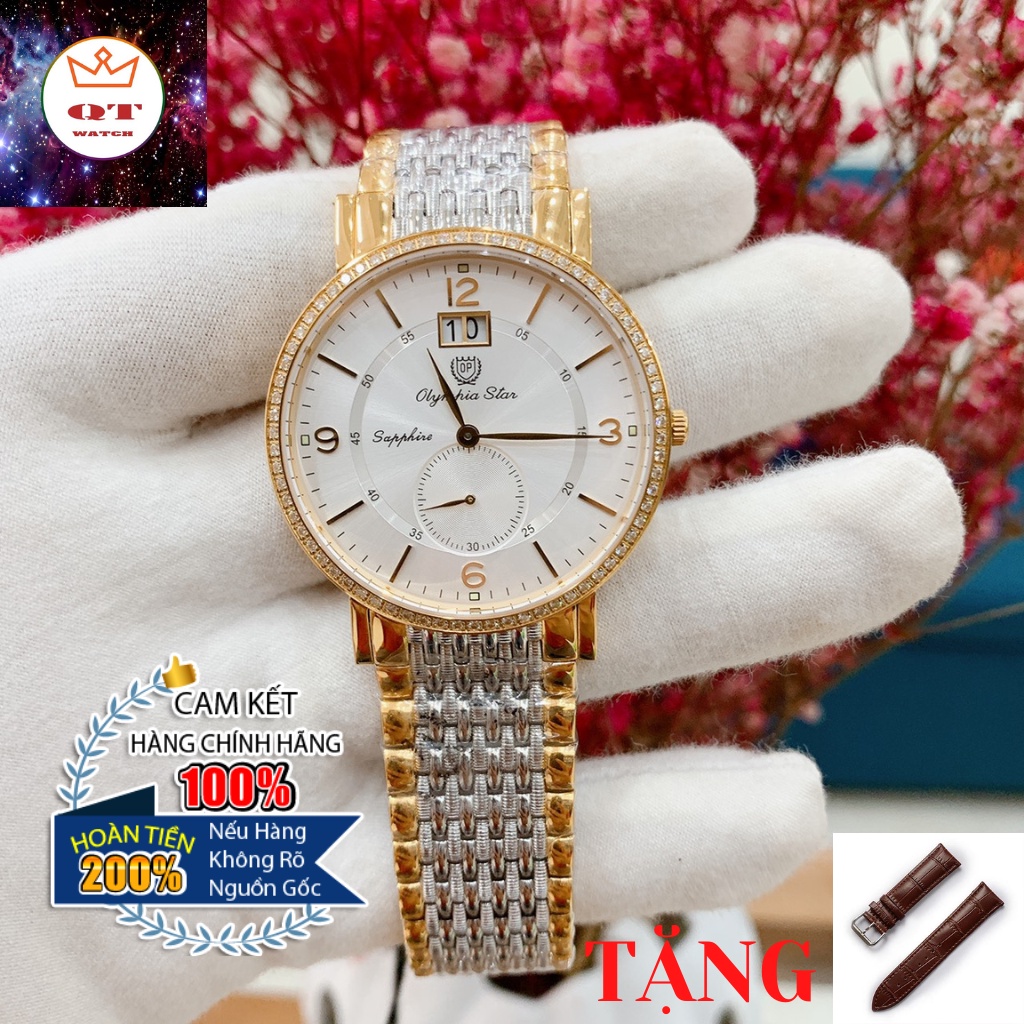 Đồng Hồ Nam Olym Pianus OP58012-04 Chính Hãng Tặng Kèm Dây Da Cao Cấp