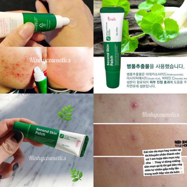 Tuýp Gel Dán Mụn Prreti SECOND SKIN PATCH