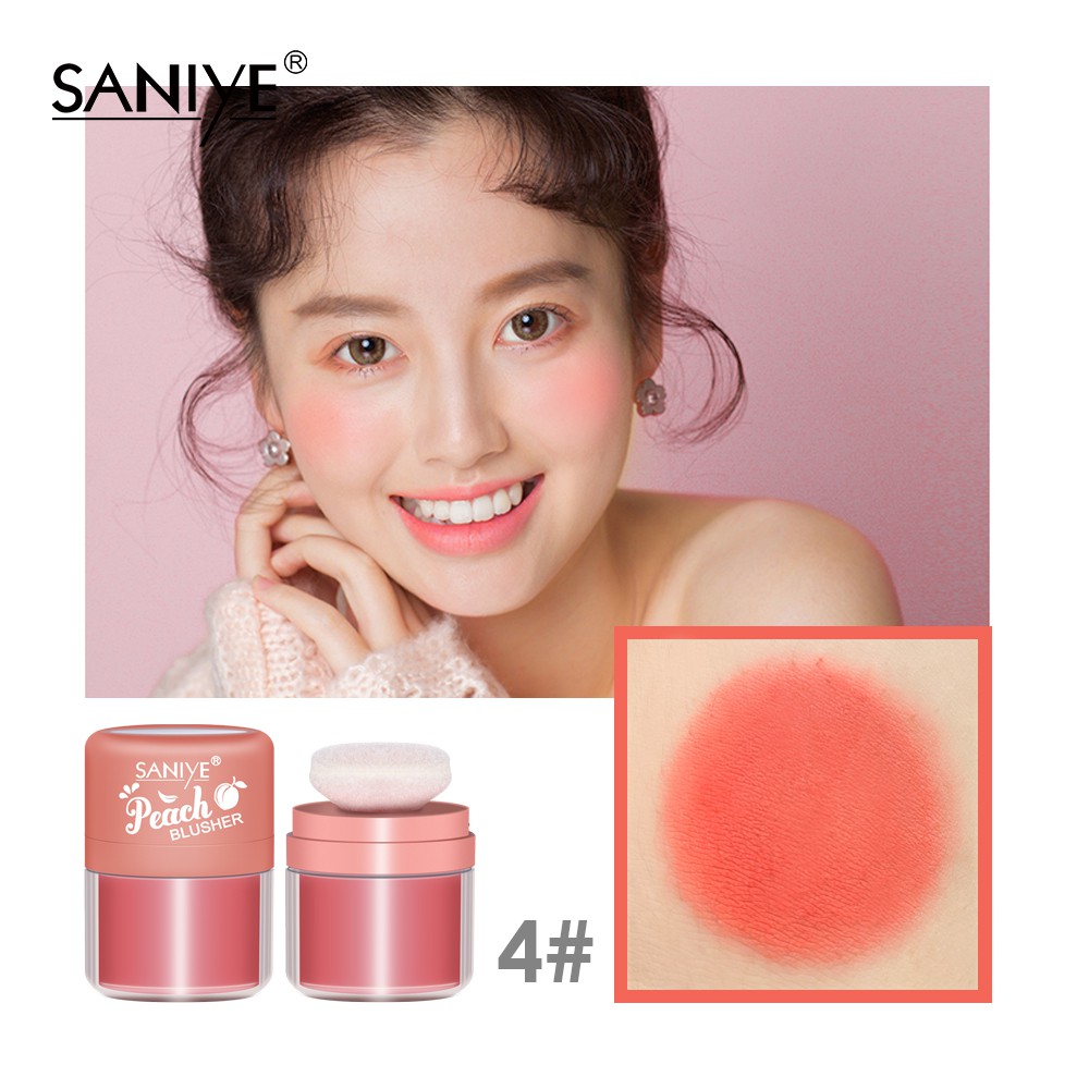 [Hàng mới về] Phấn má hồng SANIYE BL009 có 4 màu tùy chọn trang điểm tự nhiên | BigBuy360 - bigbuy360.vn