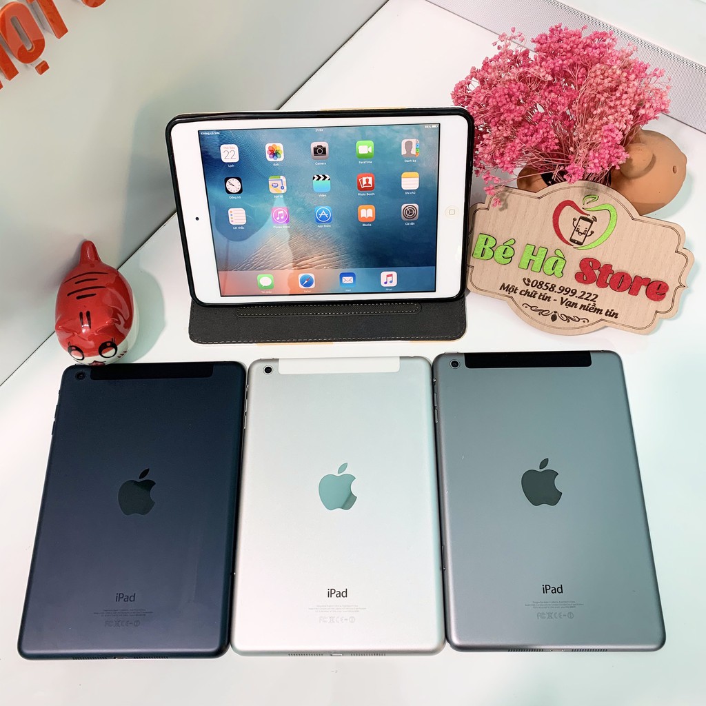 Máy Tính Bảng iPad Mini - 16Gb (Wifi+4G) Quốc tế - Zin Đẹp 99% | BigBuy360 - bigbuy360.vn