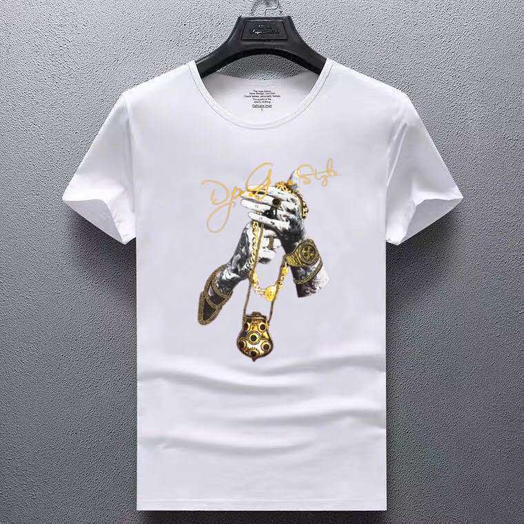 Áo thun tay ngắn có cỡ lớn in hình thời trang mùa hè dành cho nam