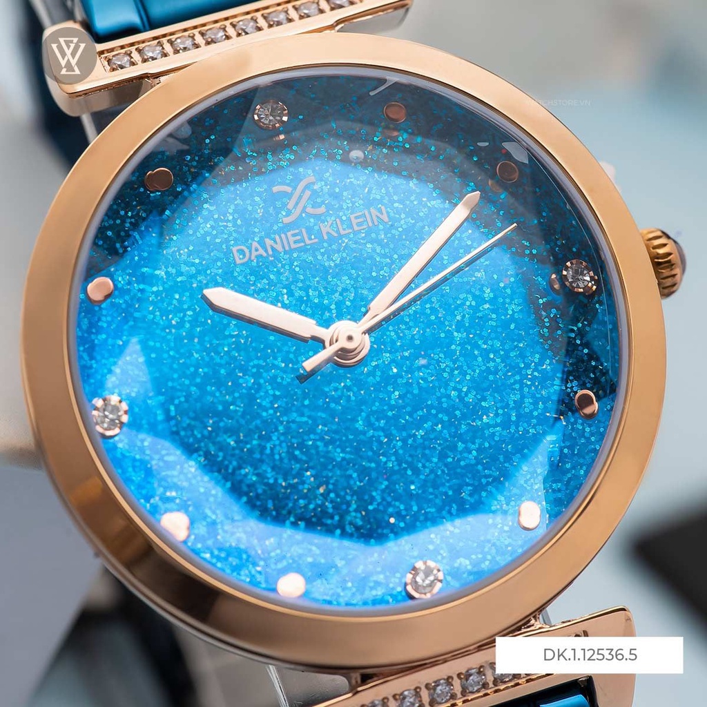 Đồng Hồ Quartz Nữ Daniel Klein Premium Ladies WATCHSTORE DK.1.12536.5 Mặt Kính Khoáng 34mm, Dây Kim Loại, Vỏ Thép