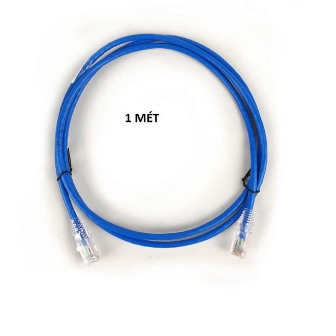 DÂY CÁP MẠNG CAT5E bấm sẵn 2 đầu 1m 1,5m 2m 3m - Dây Cáp mạng lan chính hãng