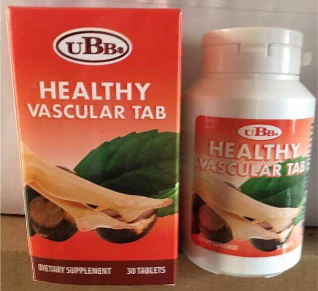 Healthy Vascular Tab Ubb - hỗ trợ giảm viêm, tăng sức bền thành mạch, co búi trĩ ...) (Hàng chính hãng USA)