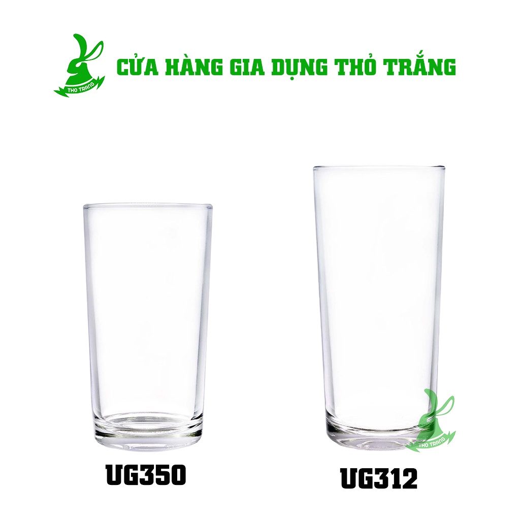 Ly Thủy Tinh UG305, UG312 - 255ml, 340ml | Nhập Khẩu Thái Lan