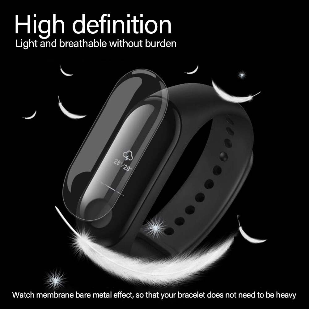 Miếng dán chống trầy bảo vệ màn hình HD cho Xiaomi Mi Band 2 3