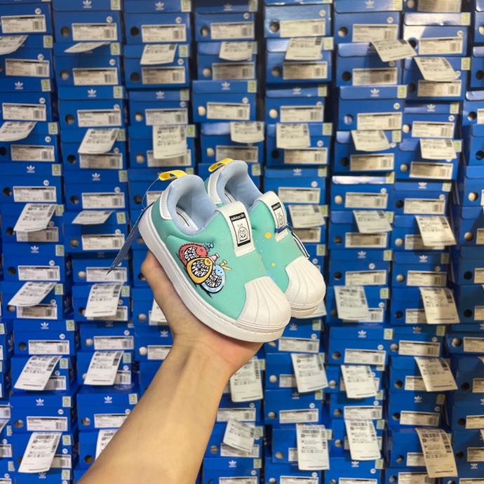 Giày Lười Đế Mềm 103 * * Có Vỏ Sò Cho Bé