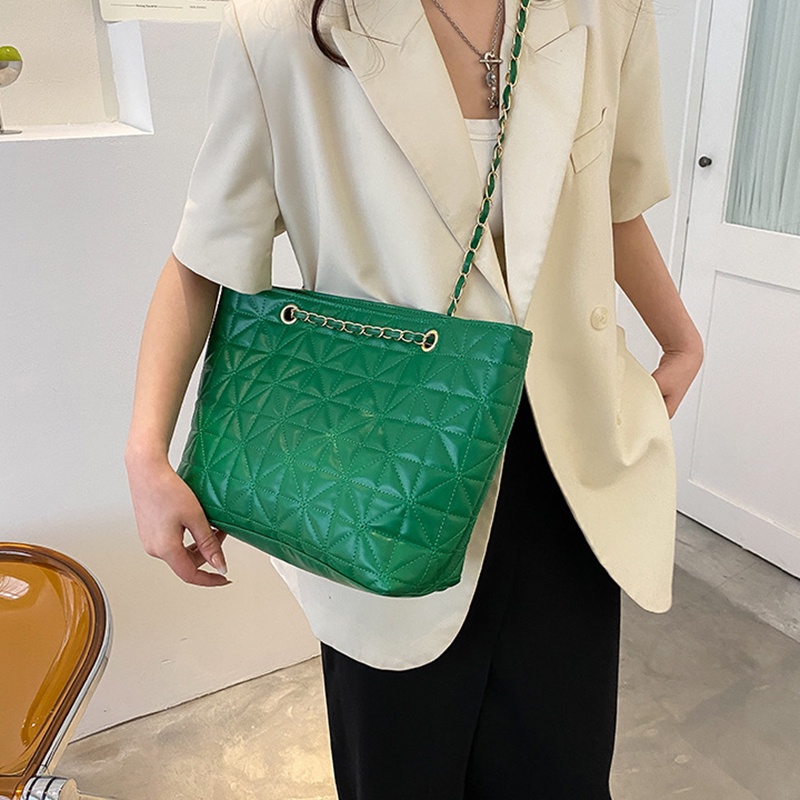 Túi đeo vai IELGY sức chứa lớn thiết kế đơn giản thời trang cho nữ