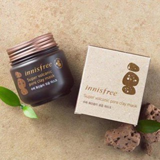 (Mẫu mới) Mặt nạ đất sét Super Volcanic Pore Clay Mask Innisfree