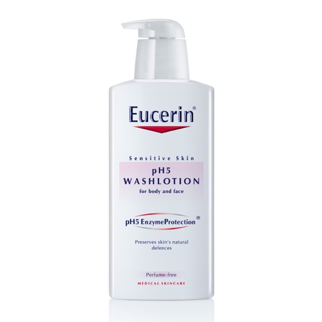 Sữa tắm PH5 dành cho da nhạy cảm (không mùi) Eucerin