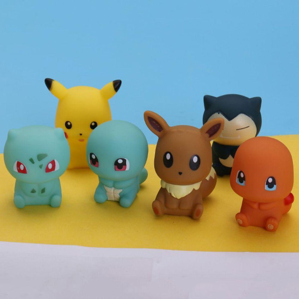 Đồ Chơi Bóp Phát Ra Tiếng Kêu Hình Pikachu Bằng Cao Su Mềm Dễ Thương Cho Bé Khi Tắm