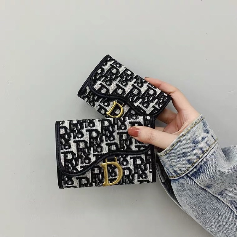 Ví cầm tay mini, ví đựng thẻ hoạ tiết hottrend thời trang 2022 dành cho nữ