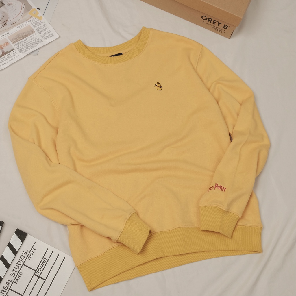 Áo Sweater Spao Nỉ Thêu Hình Đáng Yêu Phong Cách Hàn Quốc Nhiều Màu | BigBuy360 - bigbuy360.vn