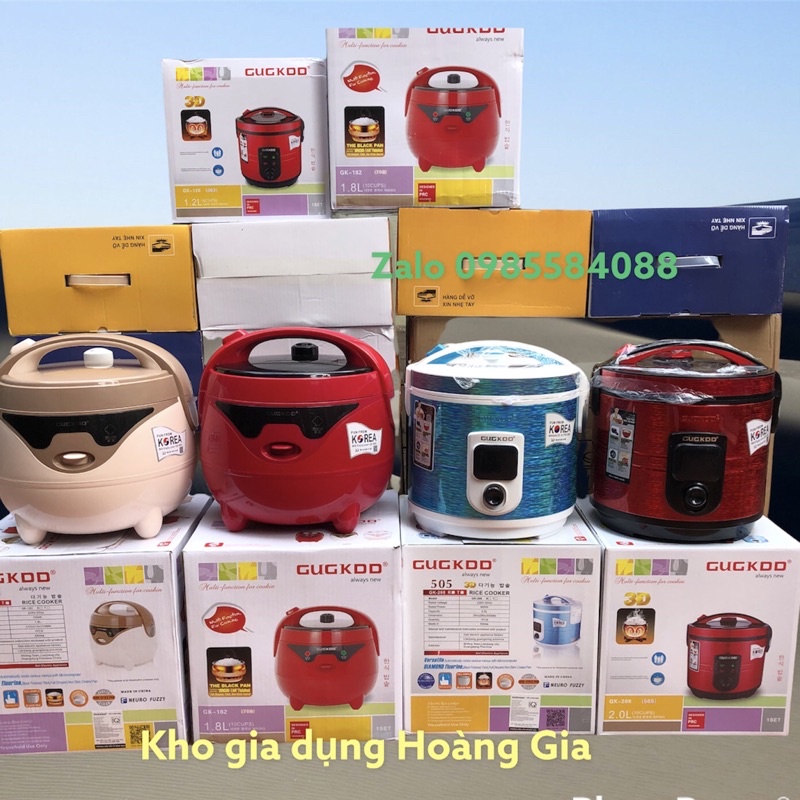 Nồi cơm điện-nồi cơm điện CUCKOO 1,8-2 lít nhập khẩu Đài Loan hàng bảo hành chất lượng giá tốt nhất