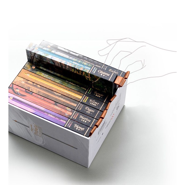 |ORDER| MARCO TRIBUTE MASTERS COLLECTION - BÚT CHÌ MÀU MARCO CHUYÊN NGHIỆP 60 / 80 MÀU